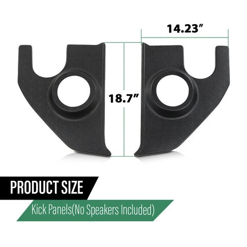 Solid Spare Speaker Kick Panels Without Speakers Fit For 67-72 Chevy Chevrolet GMC Trucks