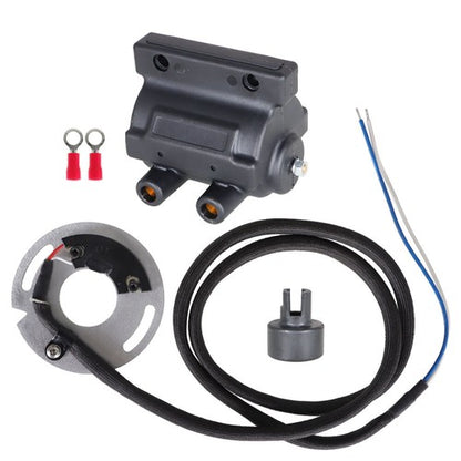 Solid Spare Fit For Sportster 883 1971 1986-2003 Ignition Coil Kit Dual Fire DSK6-1