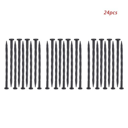 Solid Spare L-shaped Landscape Edging Border Kit No-Dig Garden Edge Lawn Border 1.5" 60 FT