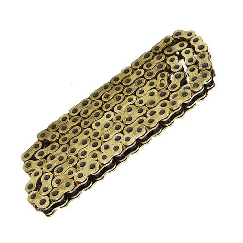 Solid Spare New Motorcycle 520 O-Ring Gold Drive Chain 120 Links 520 X 120 With Masterlink