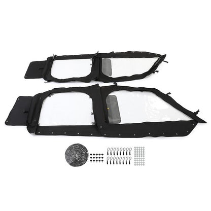 Solid Spare For Polaris General XP 4 1000 2PCS Soft Cab Enclosure Upper Doors （Left + Right）