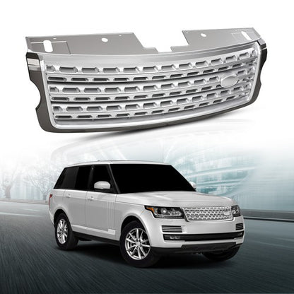 Solid Spare Front Grille Fit For 2013-2016 2017 Land Rover Range Rover Chrome Grill LR055880