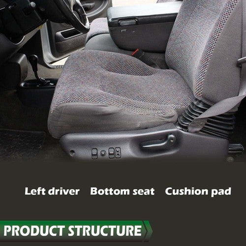 Solid Spare Fit For 98-02 Dodge Ram 1500 2500 3500 SLT Driver Bottom Foam Cushion