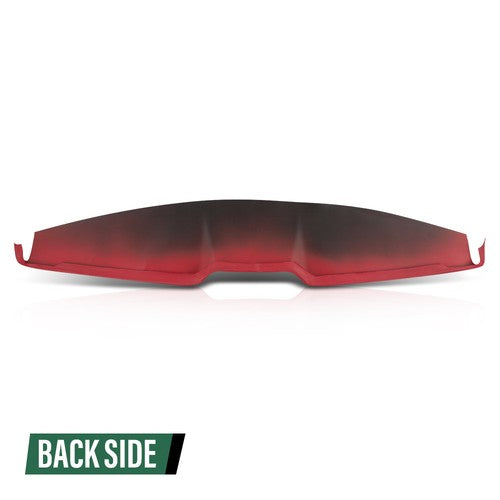 Solid Spare Fit For 2005-2009 Ford Mustang Base TPE Dashboard Dash Cover Cap Overlay Red