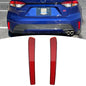 2pcs Rear Bumper Reflector Reflex Red For 2020 2021 2022 Toyota Corolla L LE SE