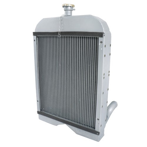 Solid Spare 8N8005 2 Row Aluminum Cooling Radiator For Ford Tractor Radiator 2N 8N 9N Model