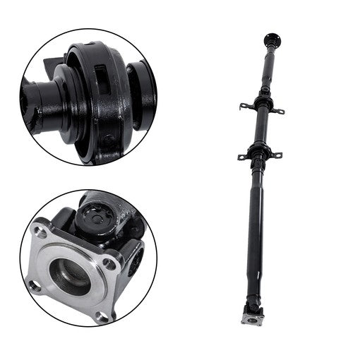 Solid Spare For Ford Edge Lincoln MKX 3.5L 2007-2008 3-Piece Rear Drive Shaft 7T434K357AC