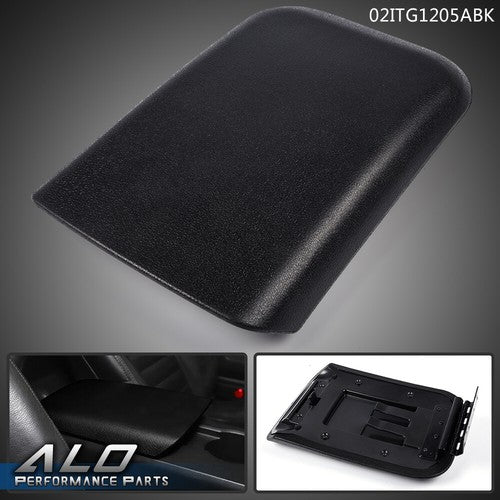 Solid Spare Center Console Arm Rest Lid Top Pad Cover Compartment Door Fit For Ford Mustang