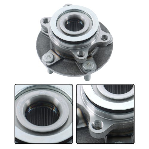 Solid Spare 2014-2015 Fit For Nissan Rogue Select 513298 Front Wheel Hub Bearing Assembly
