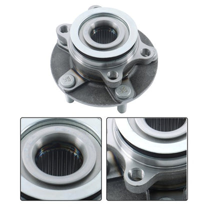Solid Spare 2014-2015 Fit For Nissan Rogue Select 513298 Front Wheel Hub Bearing Assembly