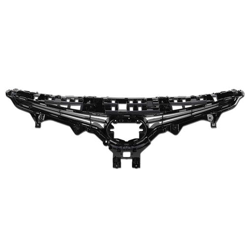 Solid Spare Fit For 2018 2019 2020 Toyota Camry SE XSE Front Bumper Upper Grille Grill Black