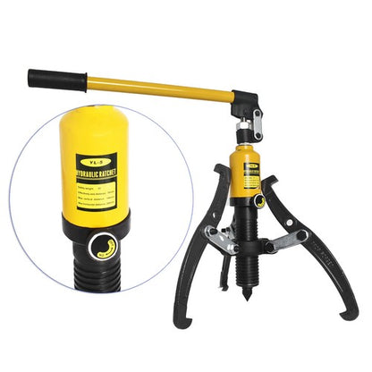 Solid Spare Hydraulic Gear Puller Pumps Oil Tube 3 Jaws Drawing Machine 5T