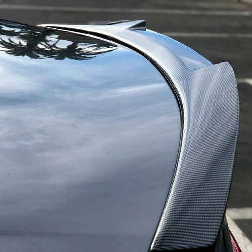 For 2014-2024 Infiniti Q50 M4 Style Rear Trunk Spoiler Wing Carbon Fiber Style
