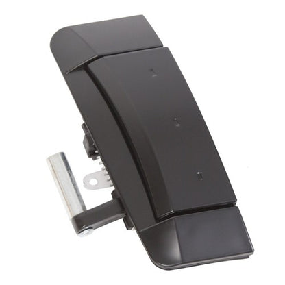 Solid Spare Door Handle Right (Passenger) Outside Exterior Black For Nissan 350Z 2003-2009