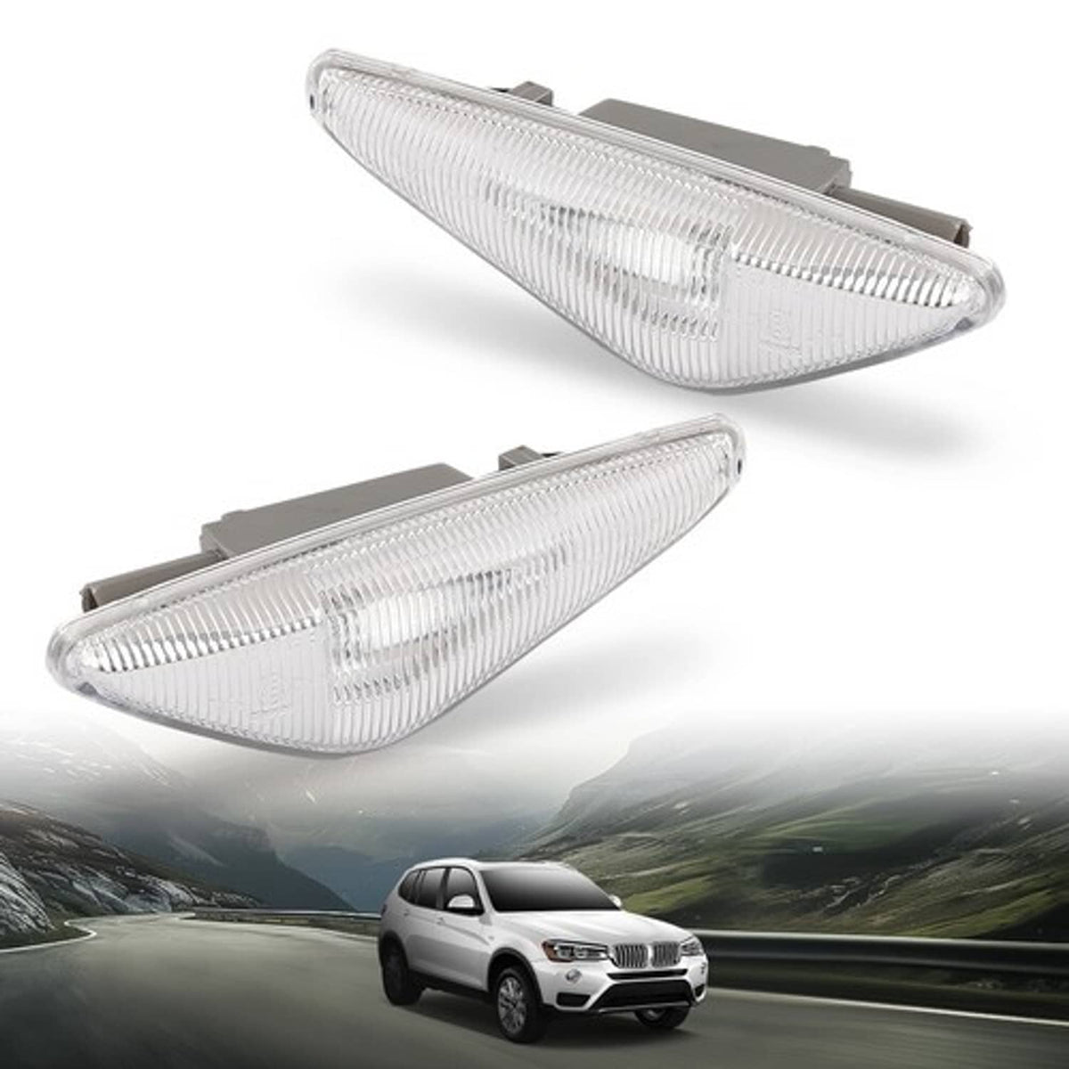 Solid Spare Fit For 2006-2013 BMW X3 F25 X5 E70 X6 E71 E72 Side Marker Turn Signal Light