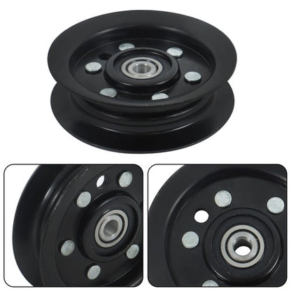 Solid Spare (Pack of 3) Flat Idler Pulley for Toro 106-2175, 132-9420, 1329420