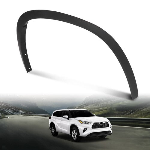 Solid Spare Fit For 20-23 Toyota Highlander Front Right Side Fender Flare Wheel Arch Trim