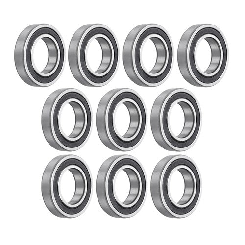 Solid Spare 10×R20-2RS Bearing 1-1/4×2-1/4×1/2" Double Rubber Seals Deep Groove Ball Bearing