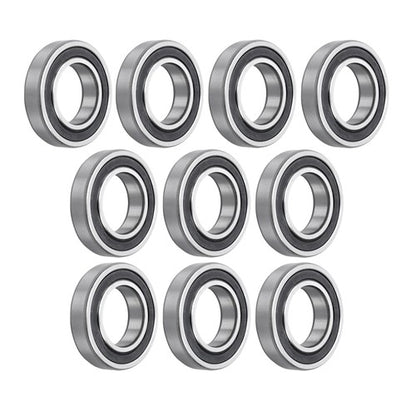 Solid Spare 10×R20-2RS Bearing 1-1/4×2-1/4×1/2" Double Rubber Seals Deep Groove Ball Bearing