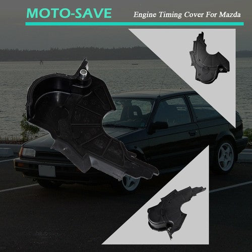 Solid Spare Engine Timing Cover Fit For Mazda Miata Protege 1988-2005 1.8L B66010521B