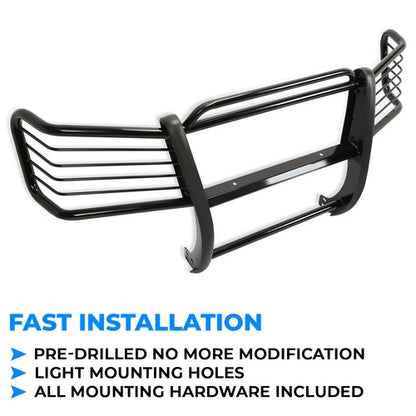Solid Spare New Grille Grill Brush Guard Bumper For 02-09 Chevy Chevrolet Trailblazer / EXT