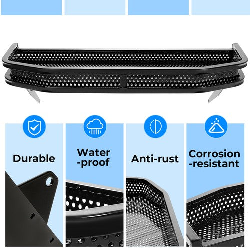 Solid Spare For Yamaha G14 G16 G19 G20 G21 G22 Golf Cart Front Basket Clay w/ Brackets