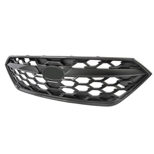 Solid Spare Fir For Subaru WRX 2022 2023 24 Dark Gray Front Bumper Upper Grille Plastic New