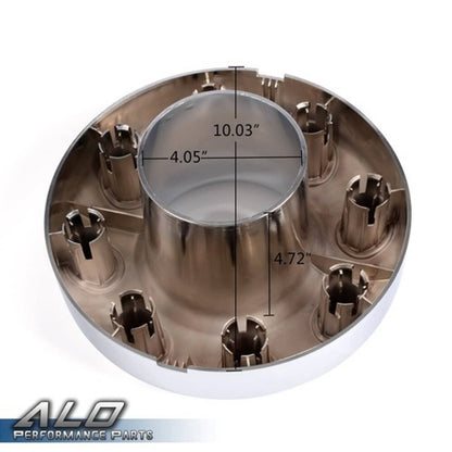Solid Spare Front Wheel Silver Center Hub Cap Fit For 05-18 Ford F350 Dually 4x4 Open USA