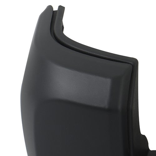 Solid Spare Rear Bumper Assembly Without Sensor Holes Metal Black For 2016-23 Toyota Tacoma