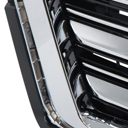 Solid Spare Fit For Cadillac Escalade 2021 2022 2023 Plastic Front Upper Bumper Grille