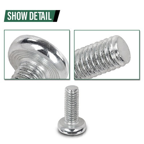 Solid Spare Fit For Toyota Honda Lexus Front & Rear License Plate Screws 100pcs
