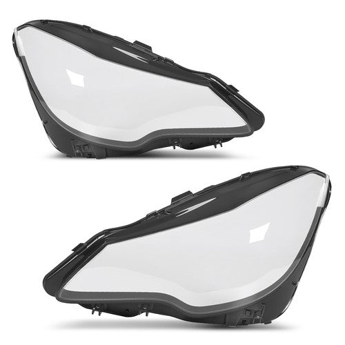 Solid Spare Fit For Mercedes Benz W207/E200/E250/E300 14-16 Headlight Headlamp Lens Cover