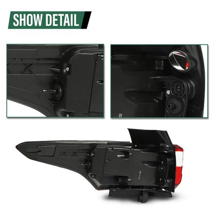 Solid Spare LED Tail Light Brake Lamp Assembly Fit For 18-21 Chevrolet Traverse Right Side