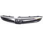 Solid Spare Plastic Black Chrome Front Fit For Honda Accord Sedan 2006-2007 Bumper Grille