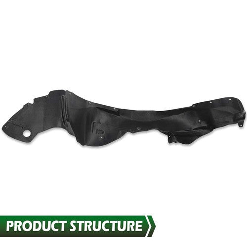 Solid Spare Fit For 2010-2012 Ford Fusion Front Driver Side Fender Liner Splash Shield
