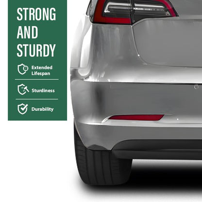 Solid Spare Rear Bumper Reflector Left Side Fit For Tesla Model 3 2017-2023 1077406-00-F