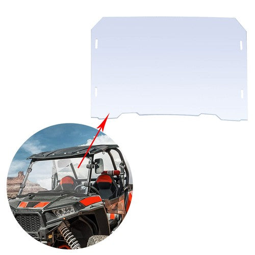 Solid Spare For Polaris RZR 570 800S 800 XP 900 2008-2014 Full Windshield Polycarbonate UTV
