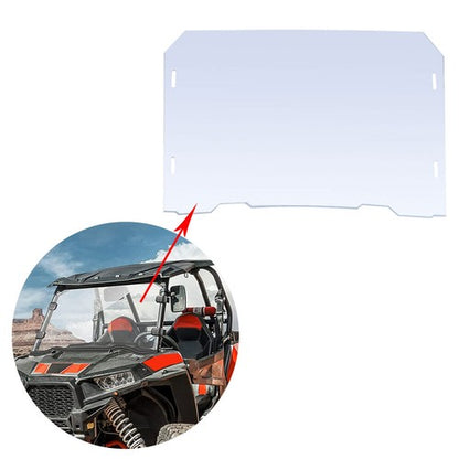 Solid Spare For Polaris RZR 570 800S 800 XP 900 2008-2014 Full Windshield Polycarbonate UTV