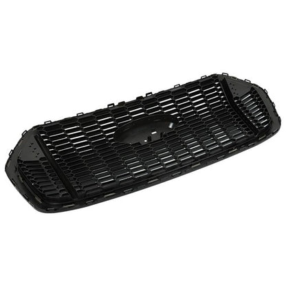 Solid Spare Honeycomb Front Upper Grille Glossy Black For Transit T150 T250 T350 2020-2022