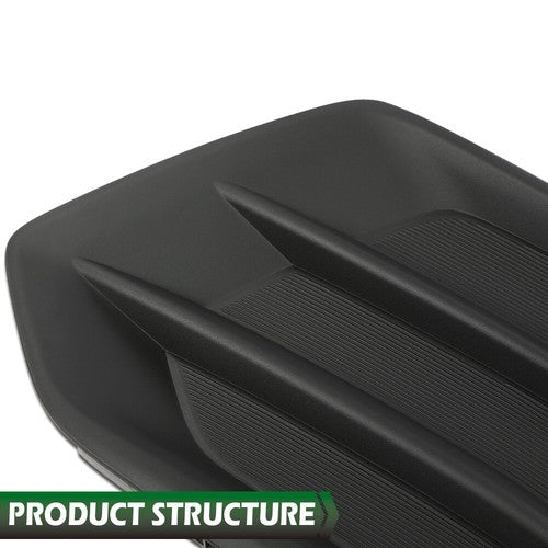 Solid Spare Front Bumper Insert Fog Light Cover Left+Right Fit For 2017-2022 Chevrolet Trax