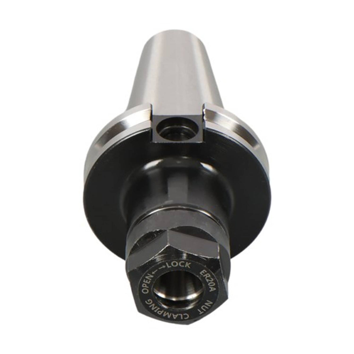Solid Spare Collet Chucks Projection Length 2.76'' For CNC Milling 6Pcs CAT40-ER20 V-Flange