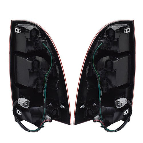 Solid Spare Tail Light Assembly For Toyota Tacoma 2005-2015 Pair Set Right + Left Rear Side