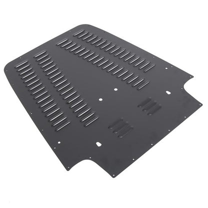 Solid Spare Front Vented Louver Hood Panel Aluminum For Jeep Wrangler TJ 1997-2002