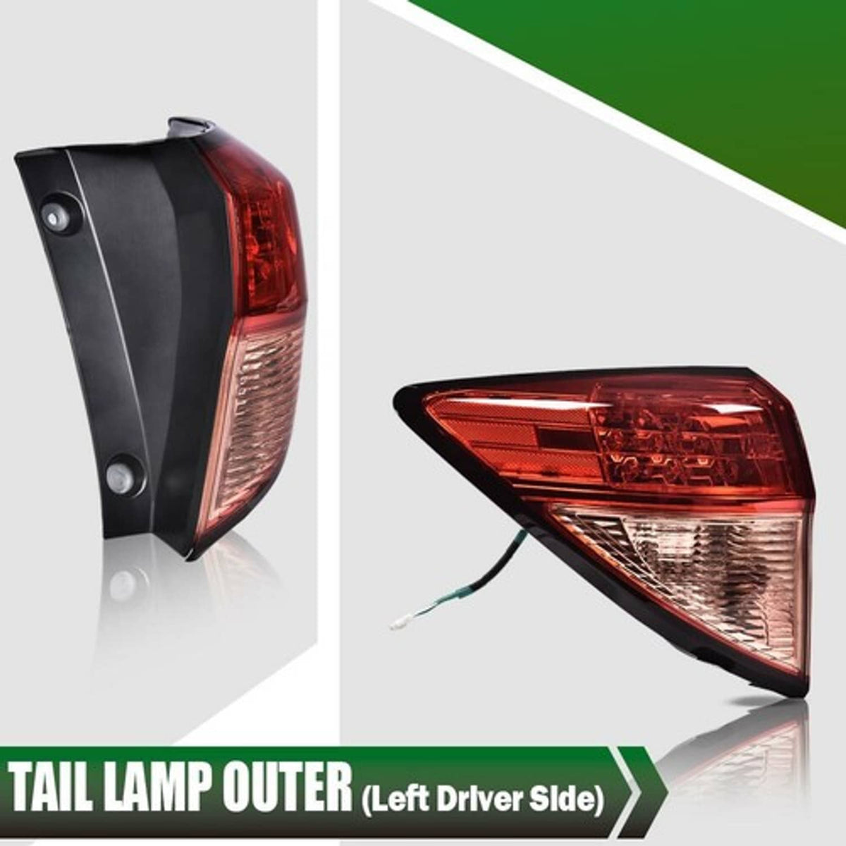 Solid Spare Fit For 2016-2018 Honda HRV HR-V Rear Tail Light Brake Lamp Assembly Left Side