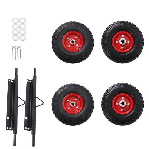 Solid Spare All Terrain Solid Never Flat Tires Wheel Kit Fit For Honda EU3000is Generator