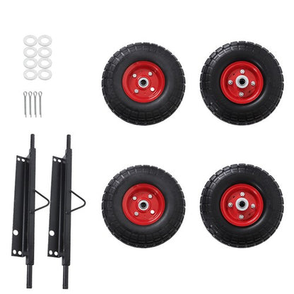 Solid Spare All Terrain Solid Never Flat Tires Wheel Kit Fit For Honda EU3000is Generator