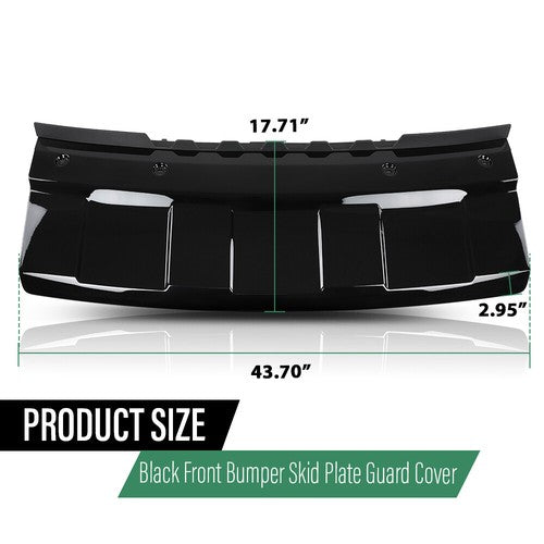 Solid Spare Fit For 2013-2017 Land Rover Range Rover Front Bumper Skid Plate Guard Cover