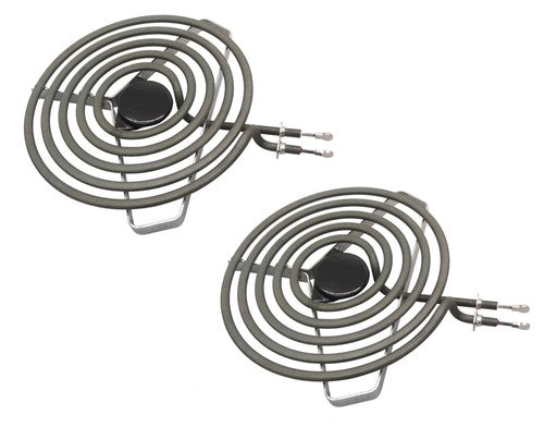 Solid Spare (2) 8" Heavy Duty Surface Burner for GE General Electric Range Stove WB30K10014