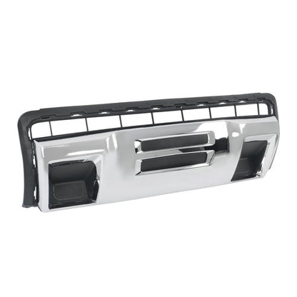 Solid Spare New For GMC Canyon 2015-2018 19 20 Sliver + Black Front Bumper Skid Plate Chrome