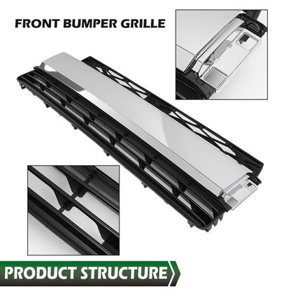 Solid Spare Fit For 14-19 Toyota 4Runner Limited Front Bumper Grille Assembly Body Kits